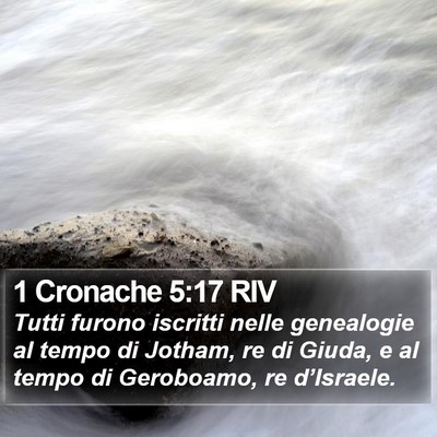 1 Cronache 5:17 RIV Bible Verse Image