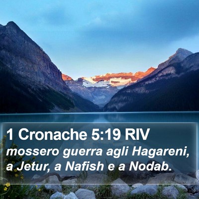 1 Cronache 5:19 RIV Bible Verse Image
