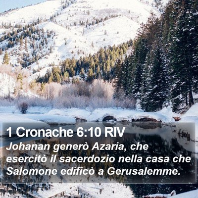 1 Cronache 6:10 RIV Bible Verse Image