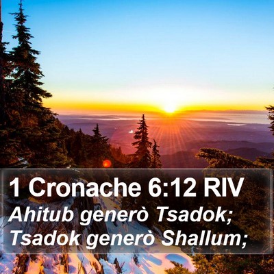 1 Cronache 6:12 RIV Bible Verse Image