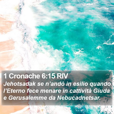 1 Cronache 6:15 RIV Bible Verse Image