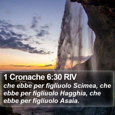 1 Cronache 6:30 RIV Bible Verse Image