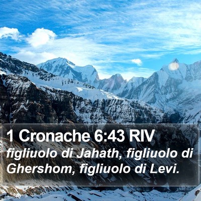 1 Cronache 6:43 RIV Bible Verse Image