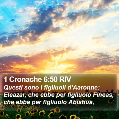 1 Cronache 6:50 RIV Bible Verse Image