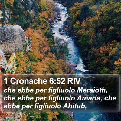 1 Cronache 6:52 RIV Bible Verse Image