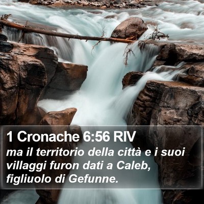 1 Cronache 6:56 RIV Bible Verse Image