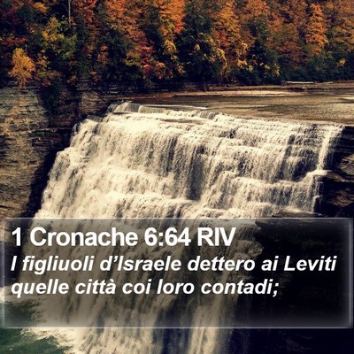 1 Cronache 6:64 RIV Bible Verse Image