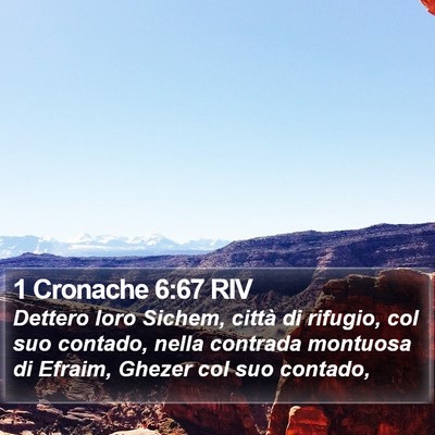 1 Cronache 6:67 RIV Bible Verse Image