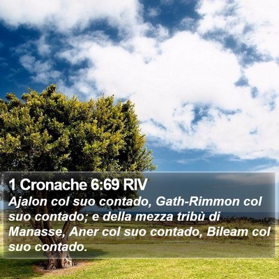1 Cronache 6:69 RIV Bible Verse Image