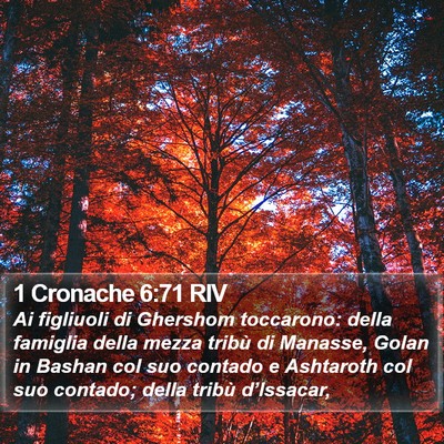 1 Cronache 6:71 RIV Bible Verse Image