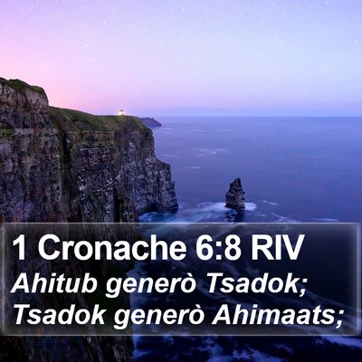 1 Cronache 6:8 RIV Bible Verse Image
