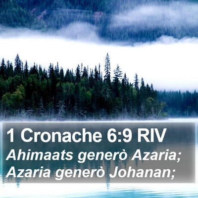 1 Cronache 6:9 RIV Bible Verse Image
