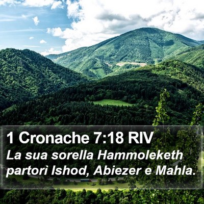 1 Cronache 7:18 RIV Bible Verse Image