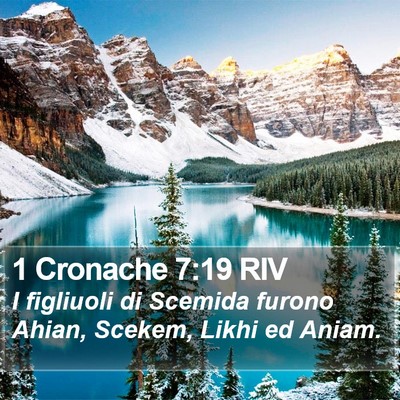 1 Cronache 7:19 RIV Bible Verse Image