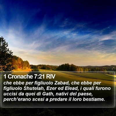 1 Cronache 7:21 RIV Bible Verse Image