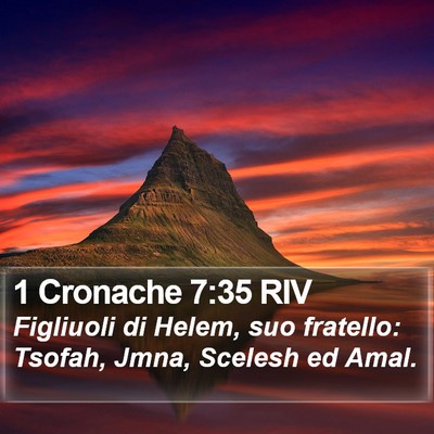 1 Cronache 7:35 RIV Bible Verse Image