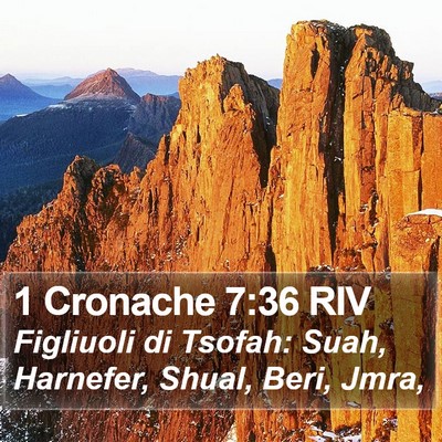 1 Cronache 7:36 RIV Bible Verse Image