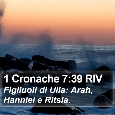 1 Cronache 7:39 RIV Bible Verse Image