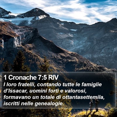 1 Cronache 7:5 RIV Bible Verse Image