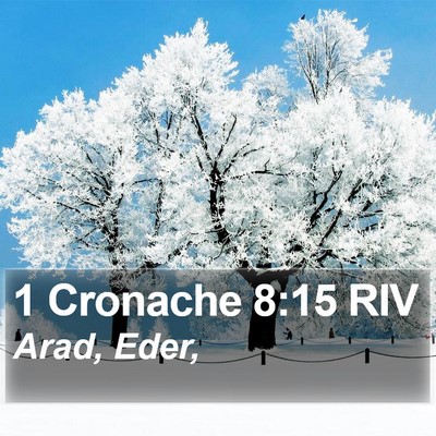 1 Cronache 8:15 RIV Bible Verse Image