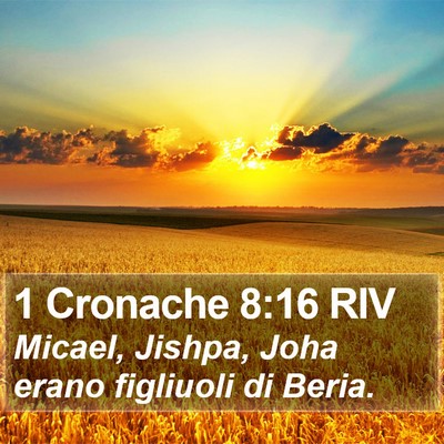 1 Cronache 8:16 RIV Bible Verse Image