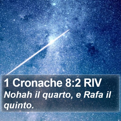 1 Cronache 8:2 RIV Bible Verse Image