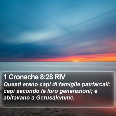 1 Cronache 8:28 RIV Bible Verse Image