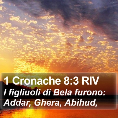 1 Cronache 8:3 RIV Bible Verse Image