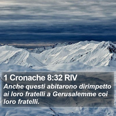 1 Cronache 8:32 RIV Bible Verse Image