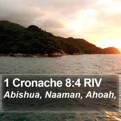 1 Cronache 8:4 RIV Bible Verse Image