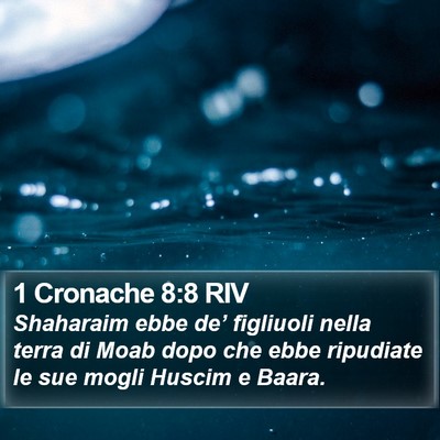 1 Cronache 8:8 RIV Bible Verse Image