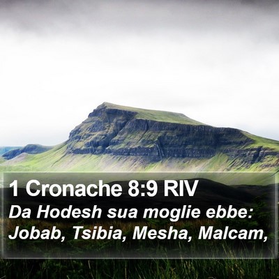 1 Cronache 8:9 RIV Bible Verse Image