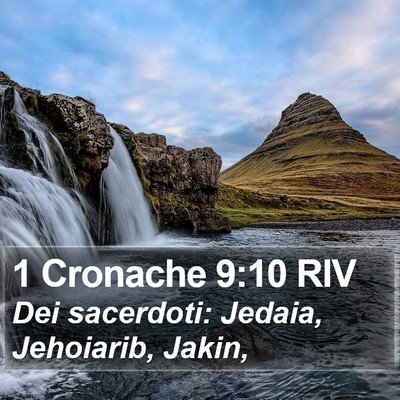 1 Cronache 9:10 RIV Bible Verse Image