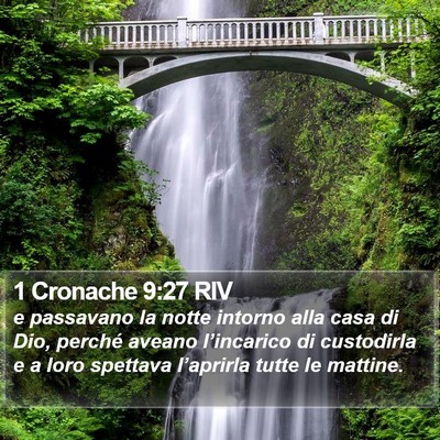 1 Cronache 9:27 RIV Bible Verse Image
