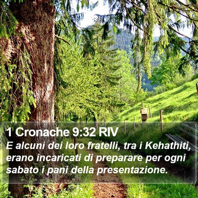 1 Cronache 9:32 RIV Bible Verse Image