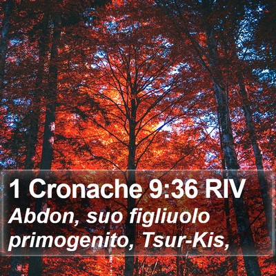 1 Cronache 9:36 RIV Bible Verse Image