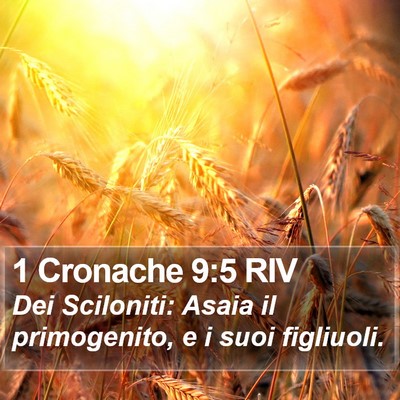 1 Cronache 9:5 RIV Bible Verse Image