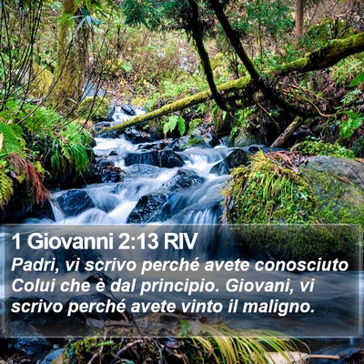 1 Giovanni 2:13 RIV Bible Verse Image