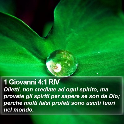 1 Giovanni 4:1 RIV Bible Verse Image