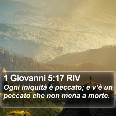 1 Giovanni 5:17 RIV Bible Verse Image