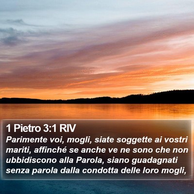 1 Pietro 3:1 RIV Bible Verse Image