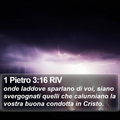 1 Pietro 3:16 RIV Bible Verse Image
