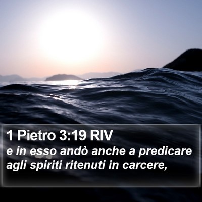 1 Pietro 3:19 RIV Bible Verse Image