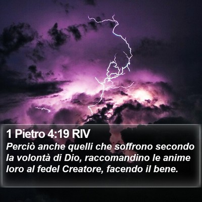 1 Pietro 4:19 RIV Bible Verse Image