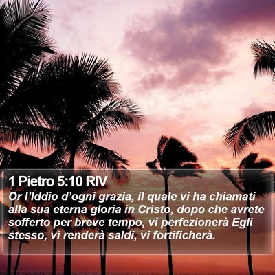 1 Pietro 5:10 RIV Bible Verse Image