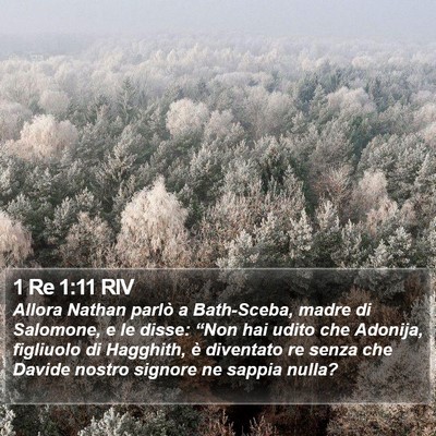1 Re 1:11 RIV Bible Verse Image