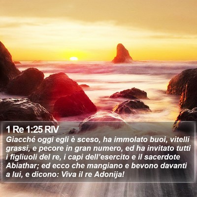 1 Re 1:25 RIV Bible Verse Image