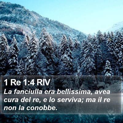 1 Re 1:4 RIV Bible Verse Image