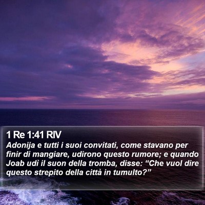 1 Re 1:41 RIV Bible Verse Image