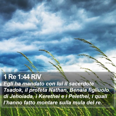1 Re 1:44 RIV Bible Verse Image